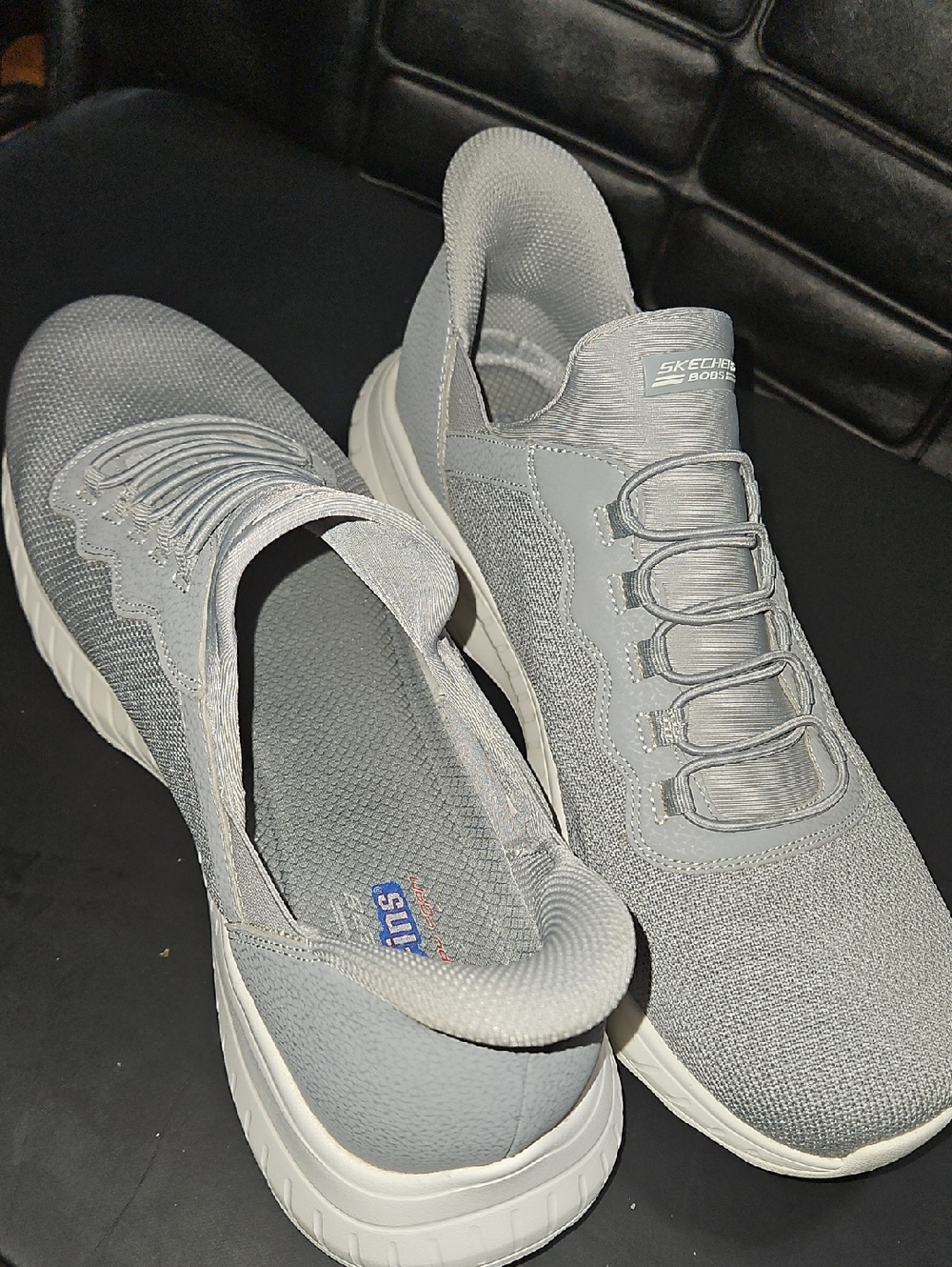 Skechers GOwalk Slip-On Sneakers in Light Gray Size 13 - Picture 13 of 13